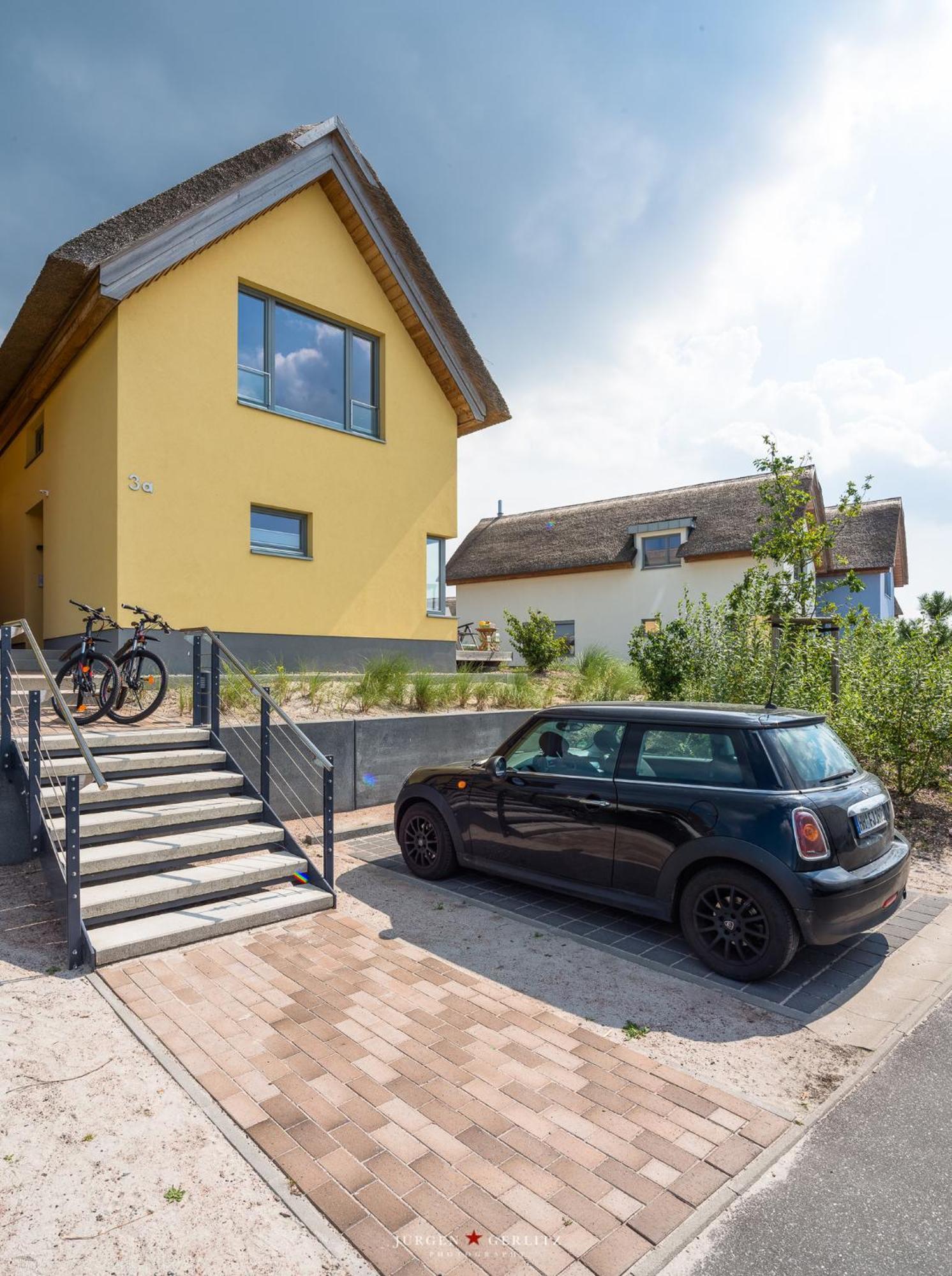 Ostsee - Reetdachhaus Nr 7 Haddock im Strand Resort Heiligenhafen Exterior foto
